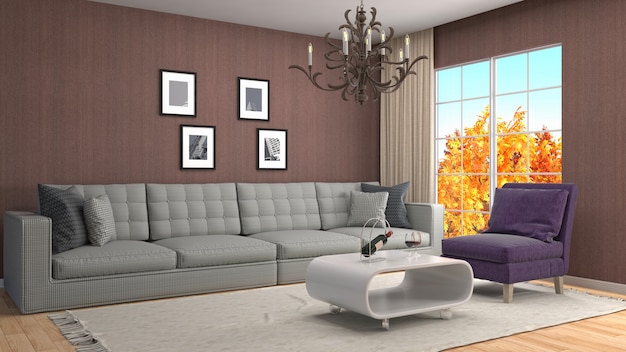 Interior living room