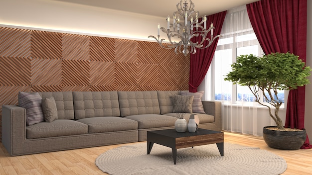 Interior living room