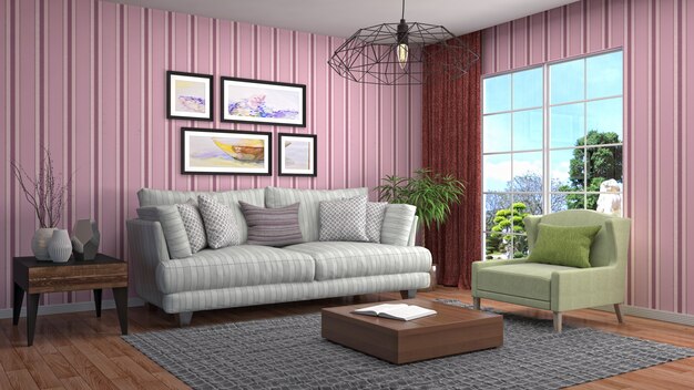 Interior living room