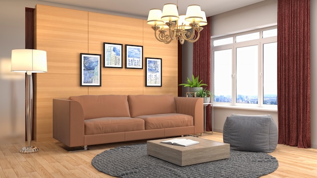 Interior living room