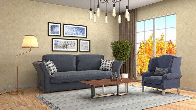 Interior living room