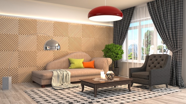 Interior living room