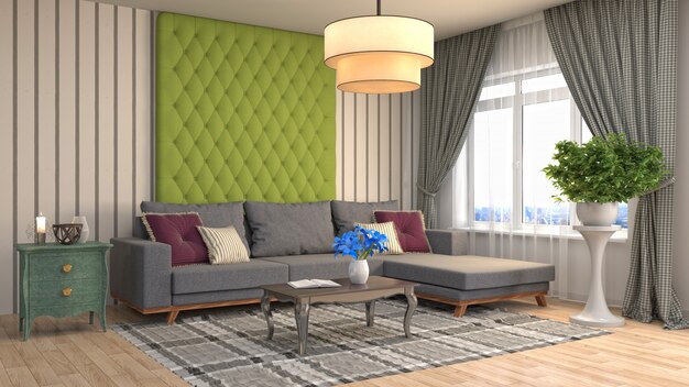 Interior living room