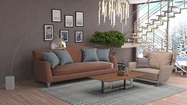 Interior living room