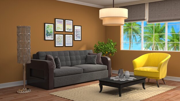 Interior living room