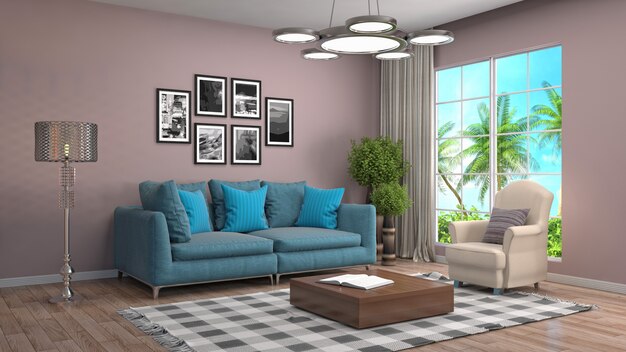 Interior living room