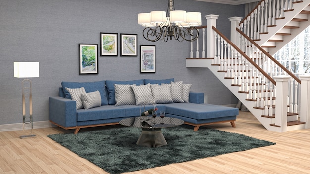 Interior living room