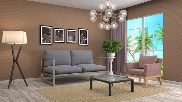 Interior living room