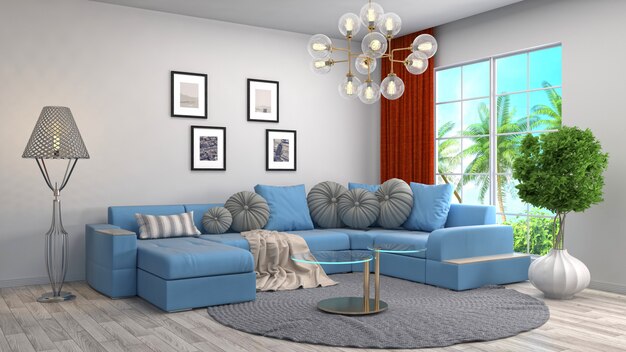 Interior living room