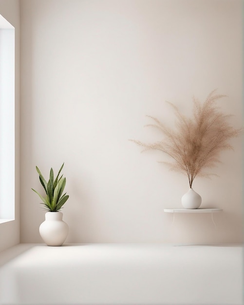 Interior Minimalistic Decorated Background