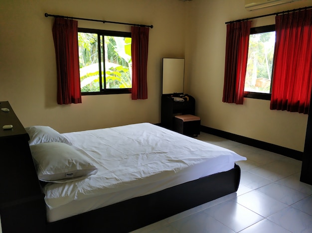 The interior of modern apartment housing in thailand.