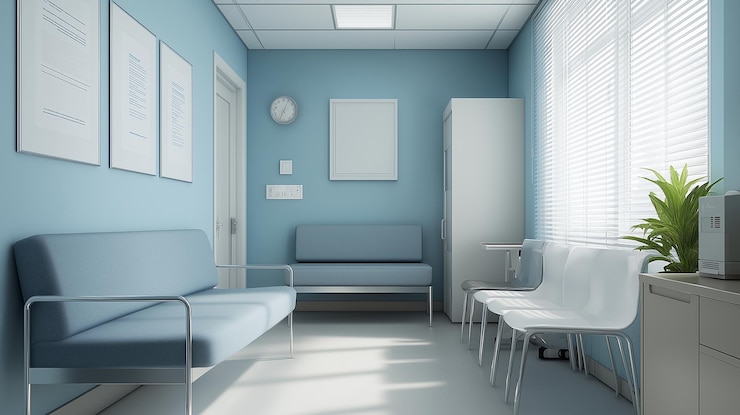 Photo interior of a modern building minimal bathroom