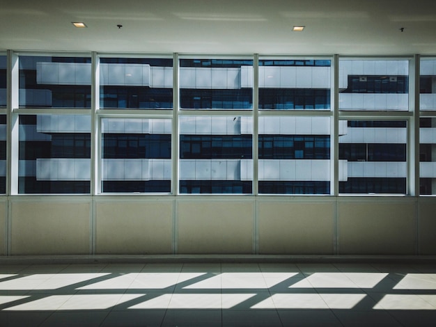 Foto interno di un edificio moderno