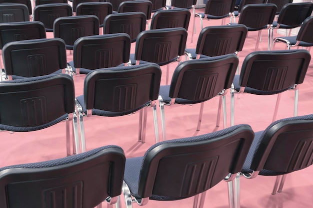 interior of modern conference hall Chairs in the conference room