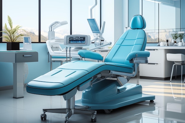 Photo interior of a modern dentist
