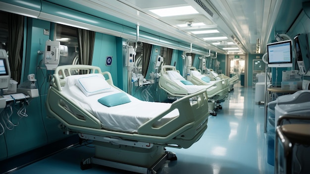 interior of a modern hospital