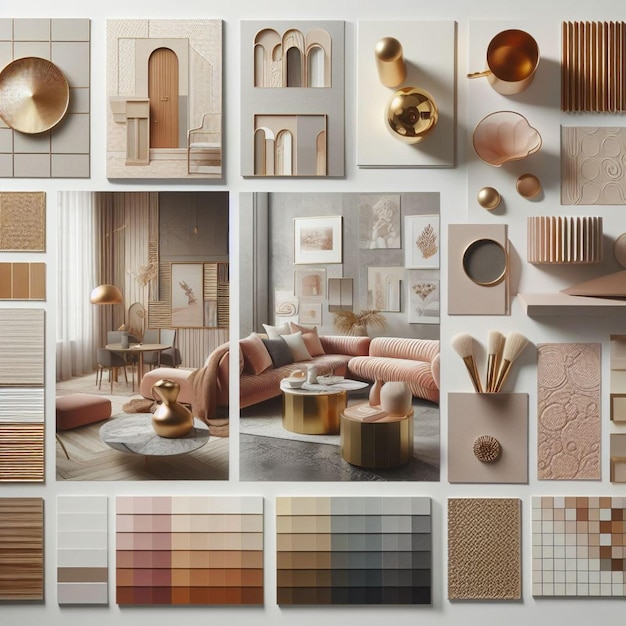 Photo interior moodboard