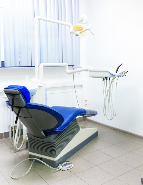 Interior of a new and modern dental office