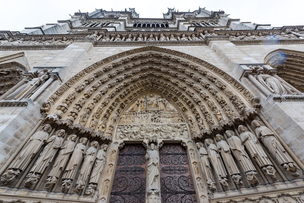 Interior in Notre Dame Cathedral, France