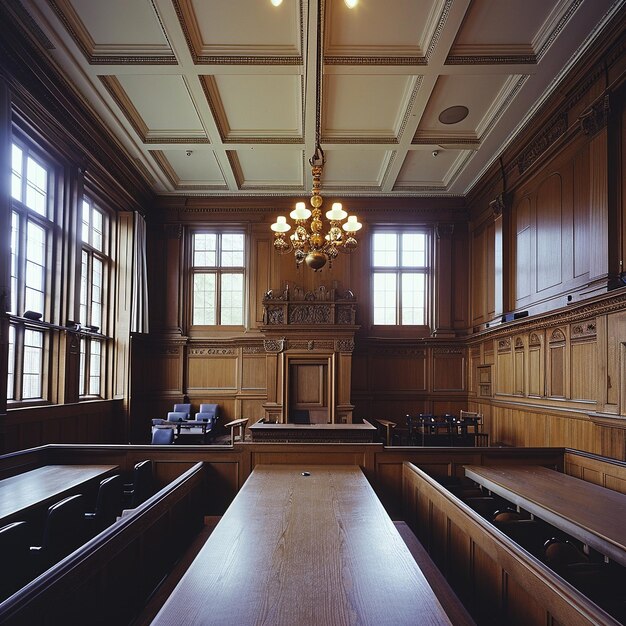 写真 裁判所の内部