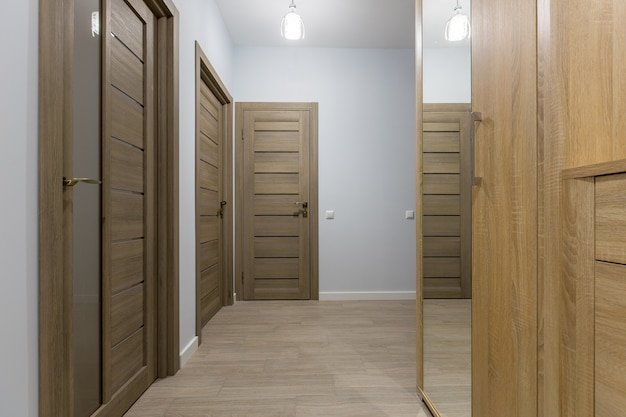 interior photo of apartment corridor