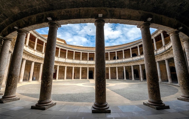 Interior photo of Carlos V Palace Granada