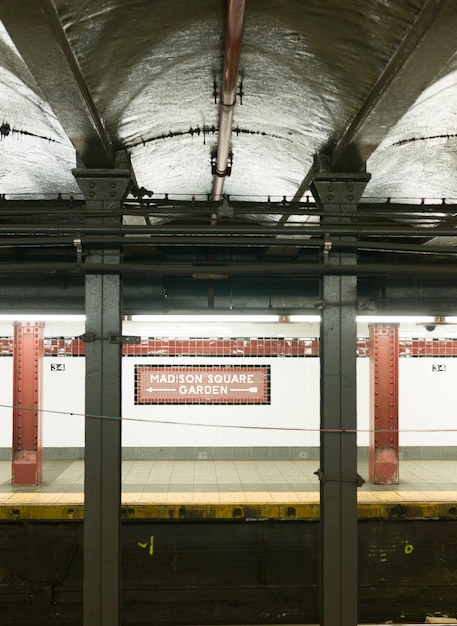 Photo interior of railroad station