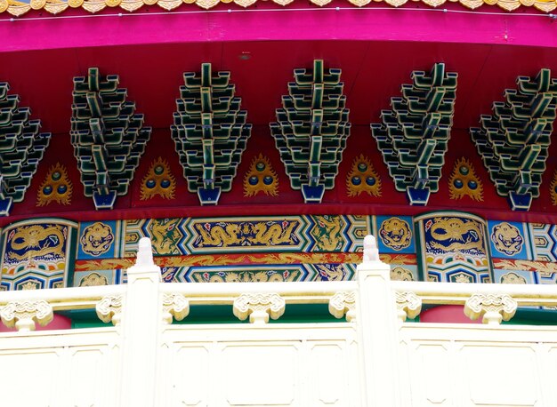 Interior of temple