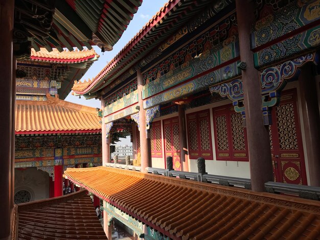 Interior of temple