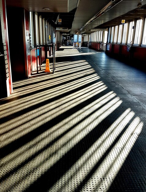 Photo interior of train