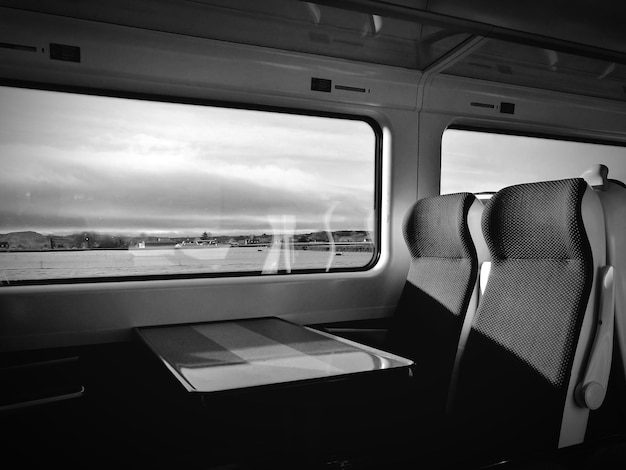 Photo interior of train