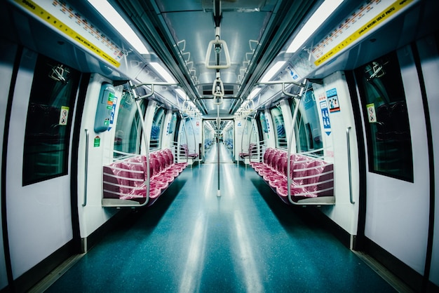 Photo interior of train