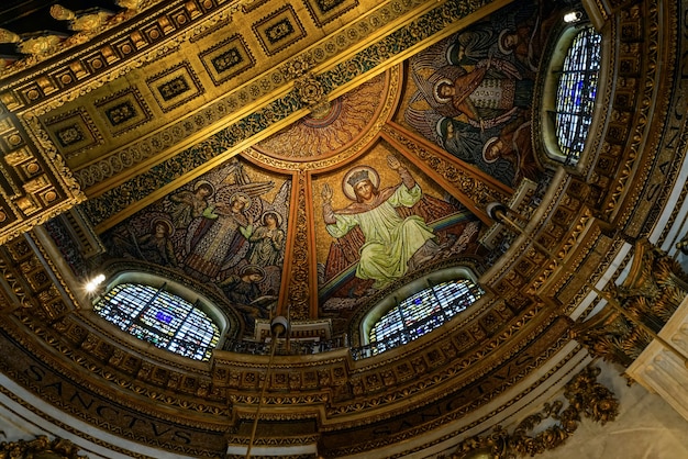 Interior View Of St Pauls Cathedral