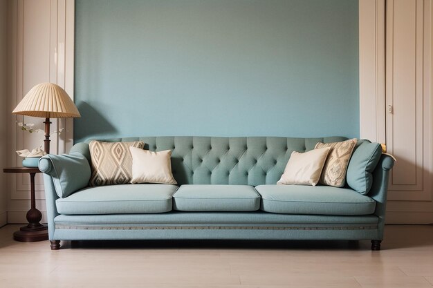 Photo interior with sofa