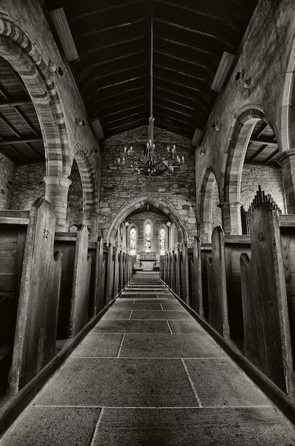 Photo interiors of church