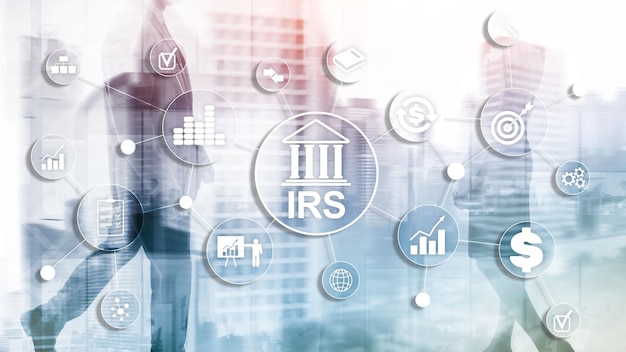 内国歳入サービス。 IRS財務省.ビジネスの背景を抽象化します。