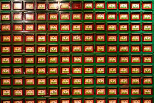 Internal shots from inside Man Mo Temple in Central Hong Kong