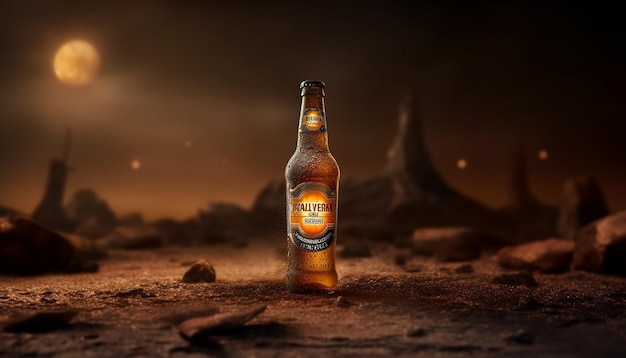 International Beer Day Celebrating World Beer Day Realistic Concept Created With Generative AI