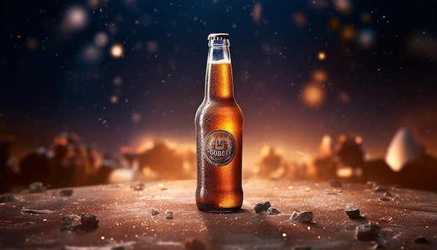 International Beer Day Celebrating World Beer Day Realistic Concept Created With Generative AI