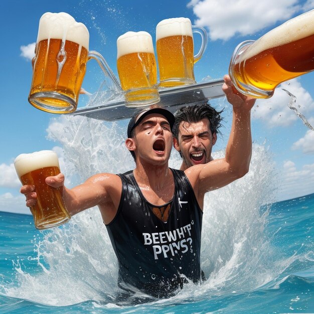 international beer day HD 8K wallpaper Stock Photographic Image