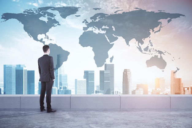 international business and research concept