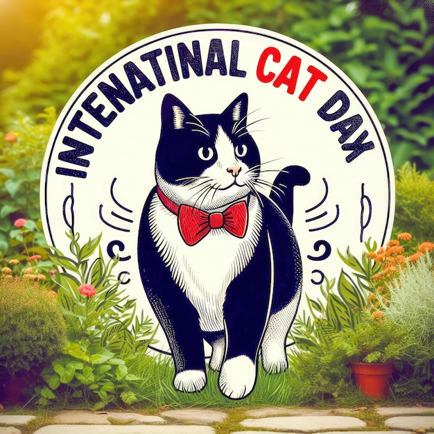 Photo international cat day