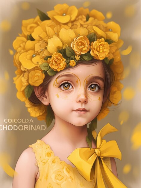 International childhood cancer day in yellow