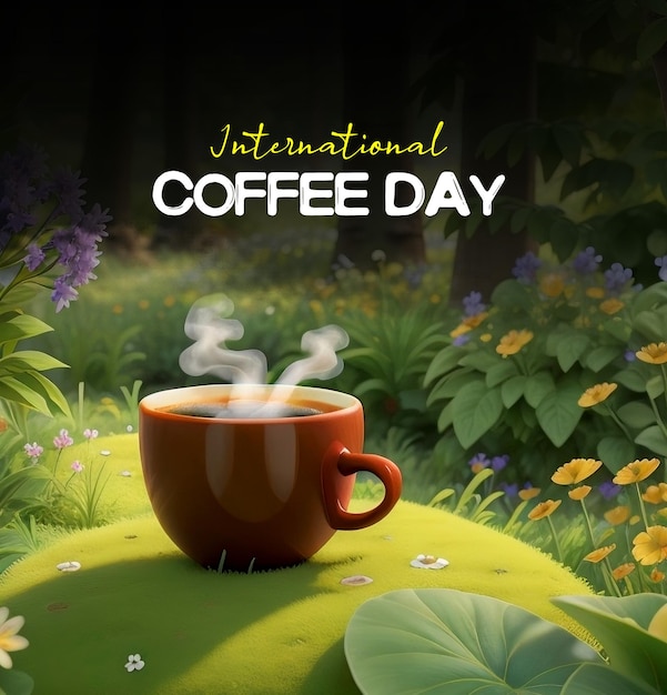 International Coffee Day coffee Generated AI