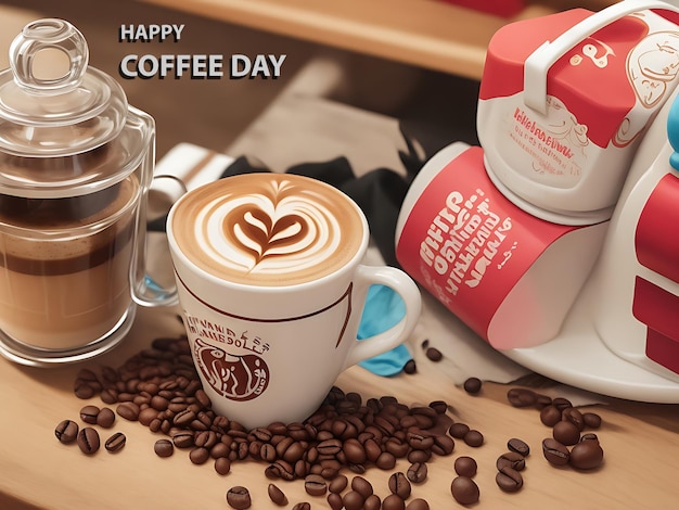 international coffee day coffee with wanderful cup