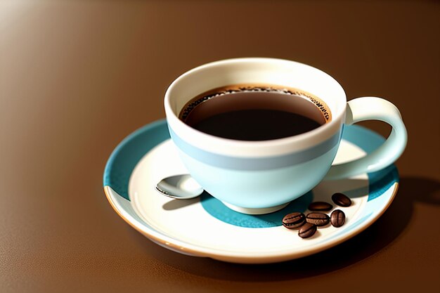 国際コーヒーデー おいしいコーヒー 美しいラテデコレーション ビジネスアフタヌーンティードリンク