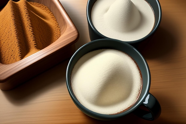 Международный день кофе Ручной молотый порошок кофейных зерен для приготовления кофейных напитков и вкусного вкуса
