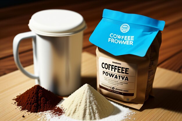 写真 国際コーヒーデー 手挽きのコーヒー豆の粉末でコーヒードリンクを淹れ、おいしい味わいに