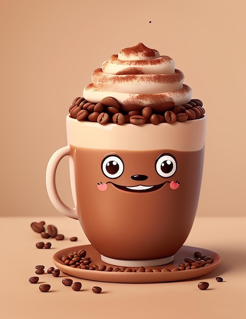 International coffee day photo background image illustration