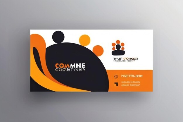 International community Business card Logo template